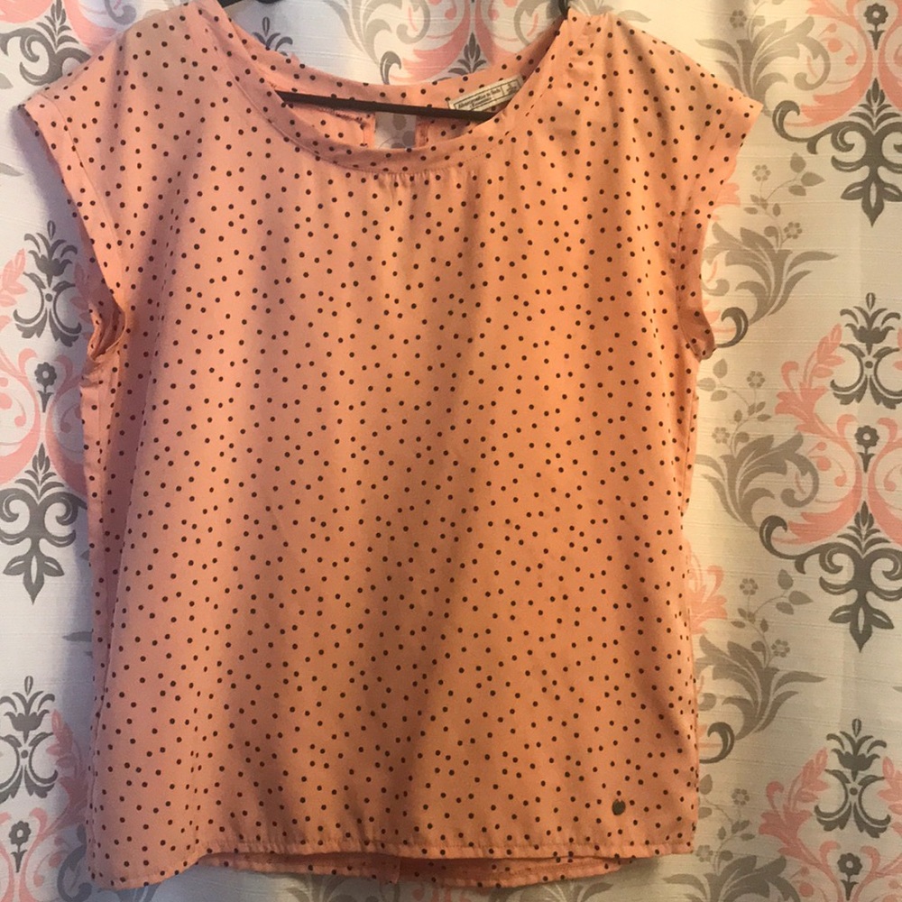 Abercrombie and Fitch pink blouse